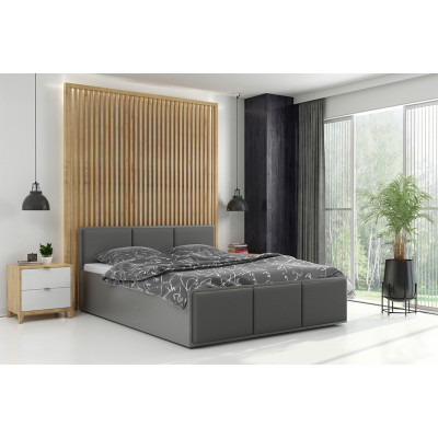 Čalúnená posteľ PANAMA XT 140x200cm výklopná grafit - grafit